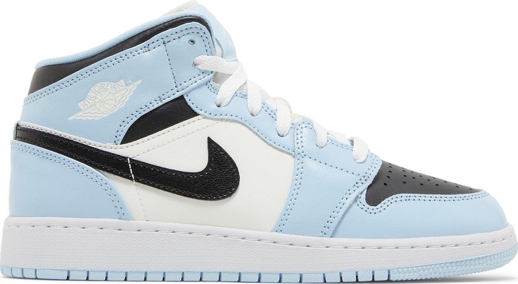 Nike Air Jordan 1 Mid GS 'Ice Blue'