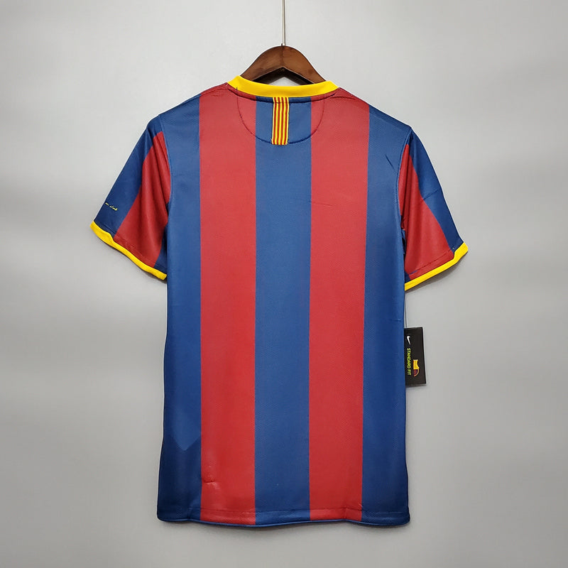 Camisa Barcelona Titular 10/11 - Versão Retro