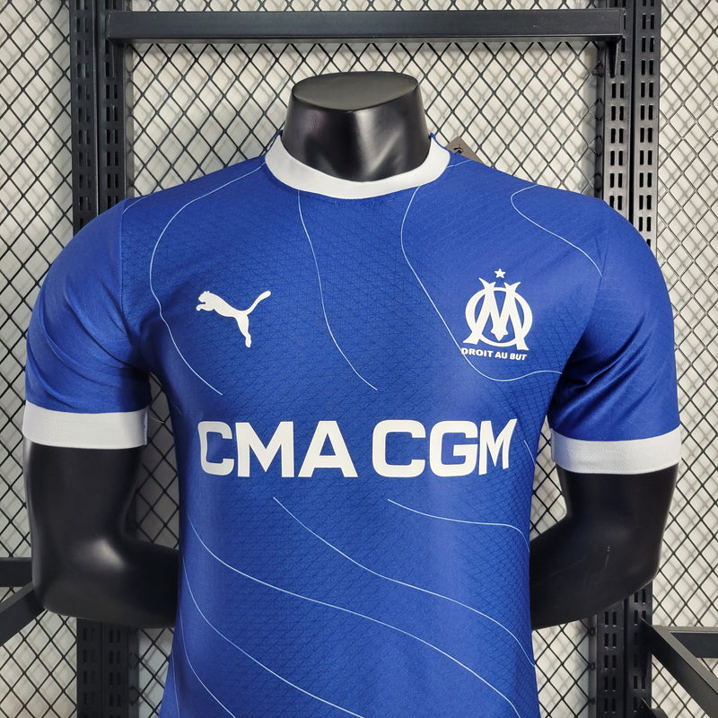 Camisa Olympique Marseille 23/24 - Puma Jogador Masculina