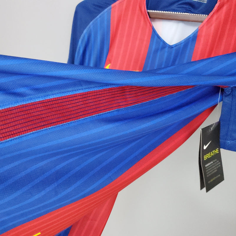 Camisa Barcelona Titular 16/17 - Versão Retro