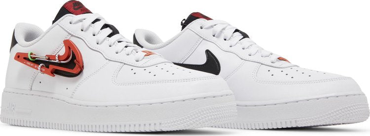 Nike Air Force 1 '07 Premium 'Carabiner - White Habanero Red'