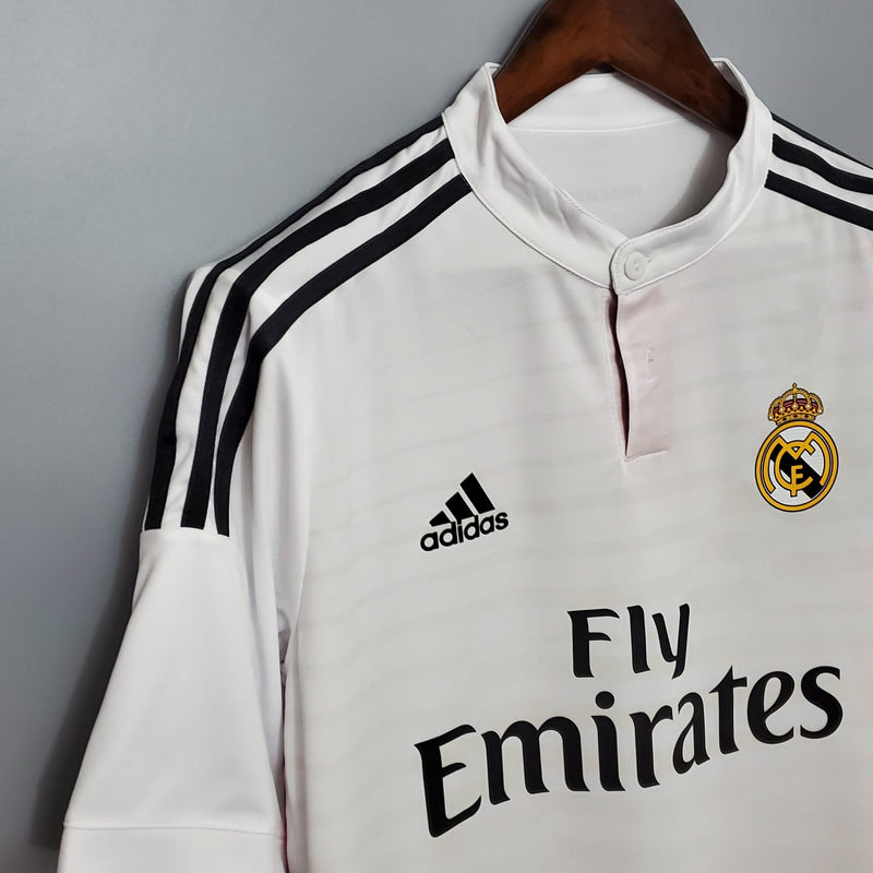 Camisa Real Madrid Titular 14/15 - Versão Retro